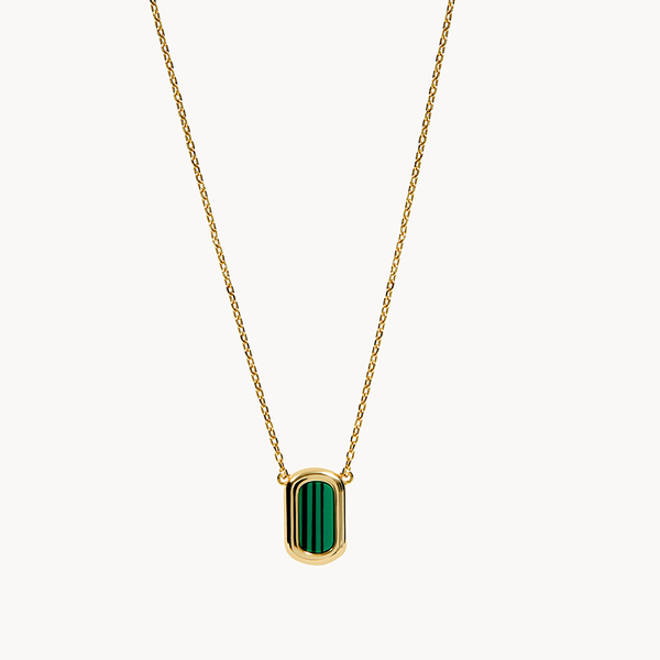 COLLAR MALAQUITA