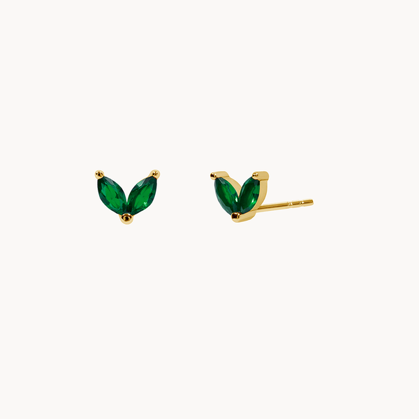GREEN PHOENIX EARRINGS