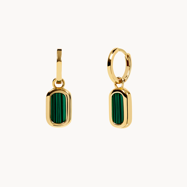 MALACHITE EARRINGS