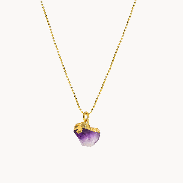 MAUVE FRENCH CONNECTION NECKLACE