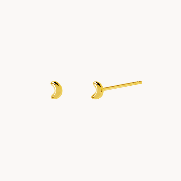 EXTRA MINI MOON EARRINGS