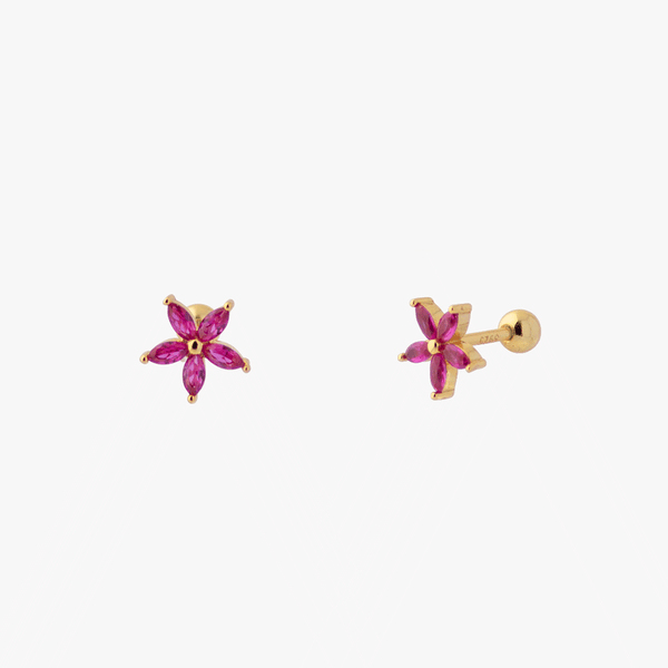 COLORFUL FLOWER PIERCING