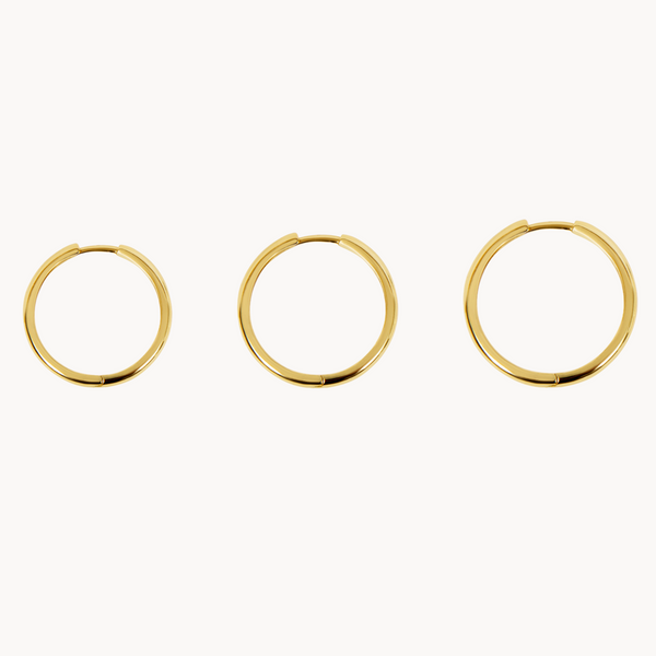 PENDIENTES IRENE BIG HOOPS