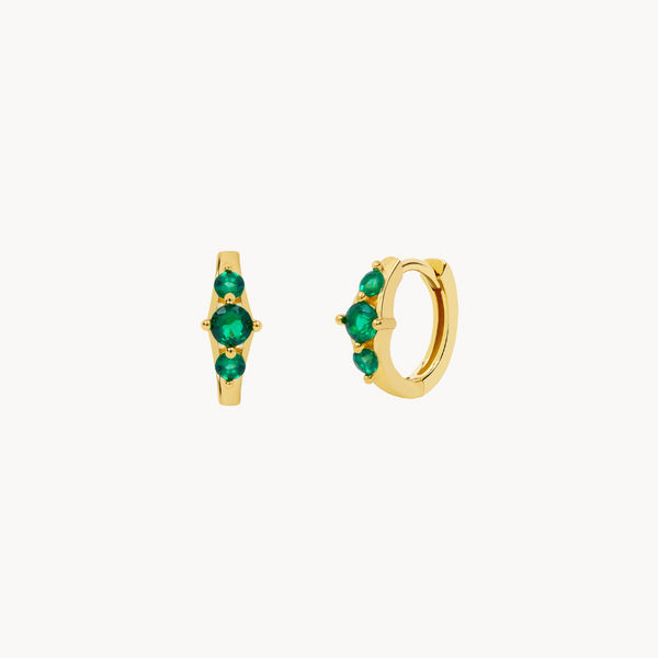 GREEN VERGARA EARRINGS