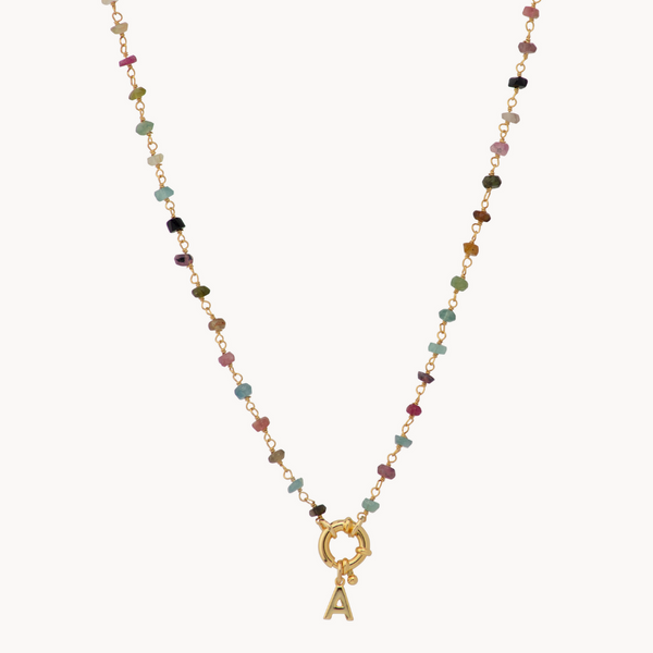 INITIAL EARTH NECKLACE