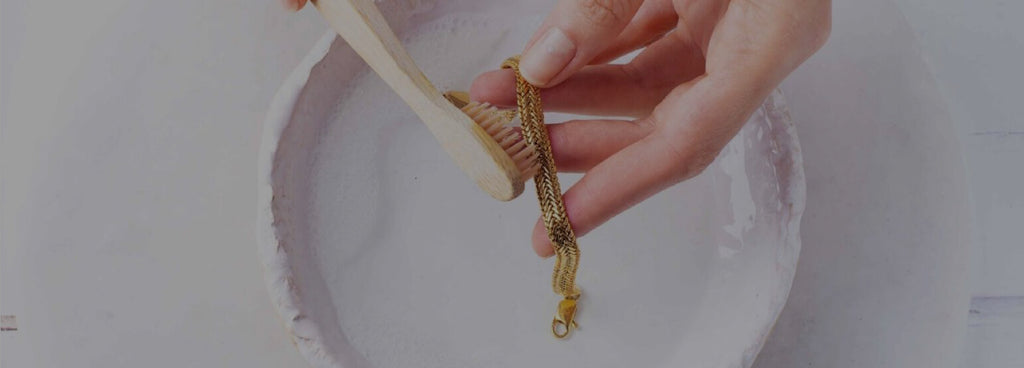 how to clean silver, gold and steel jewelry