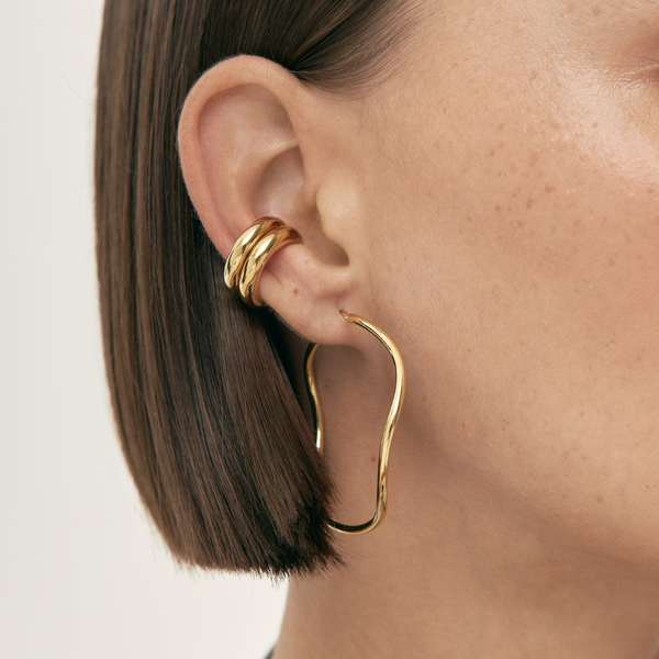 CIRCULAR EAR CUFF EARRING