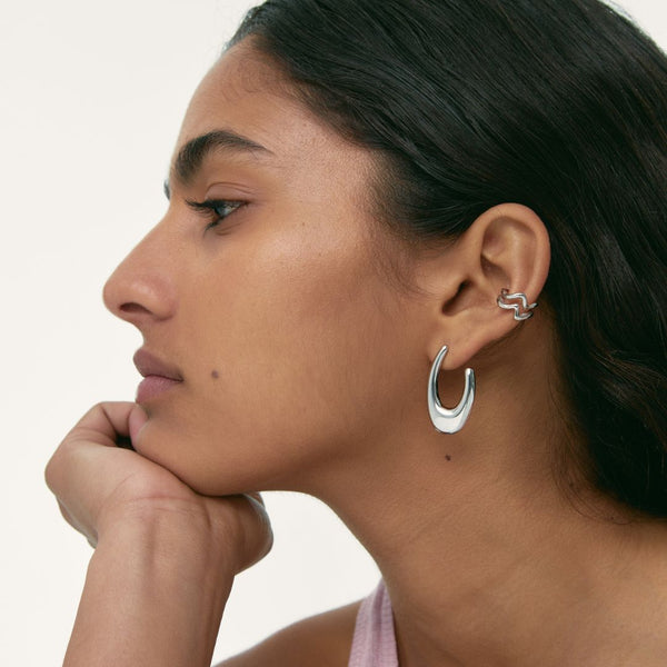 PENDIENTE EAR CUFF DOUBLE WAY