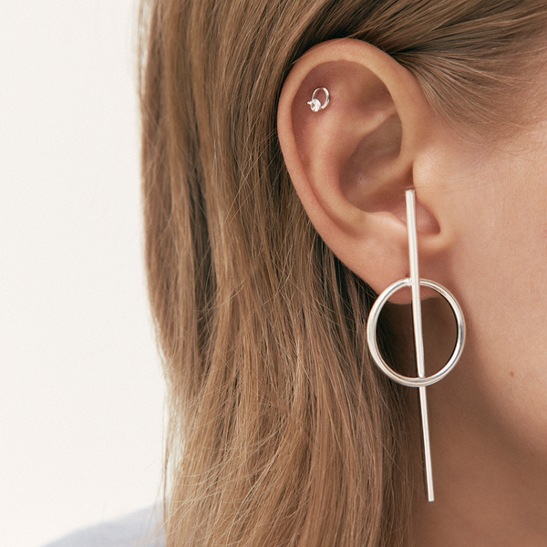 PENDIENTES SHINY CIRCLE