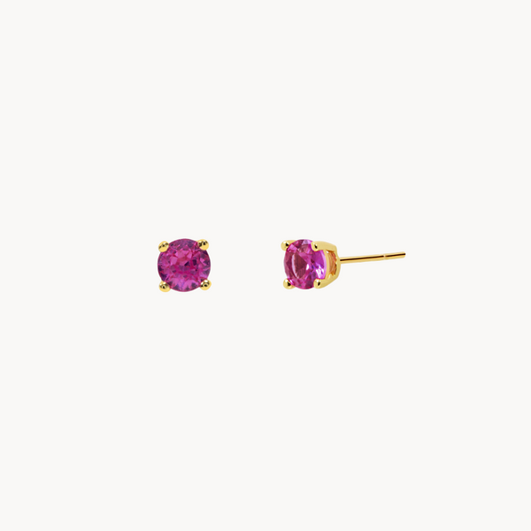 PINK BIG MUSE EARRINGS